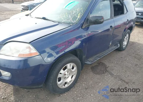 2002 Acura Mdx z USA, uszkodzony, nr VIN 2HNYD18212H531008